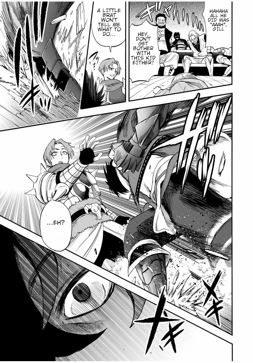Jigoku no Gouka de Yaka re Tsuzuketa Shounen. Saikyou no Honou Tsukai to Natte Fukkatsu Suru. Chapter 45 page 12 - Chapter 45: The Adventurers Guild.