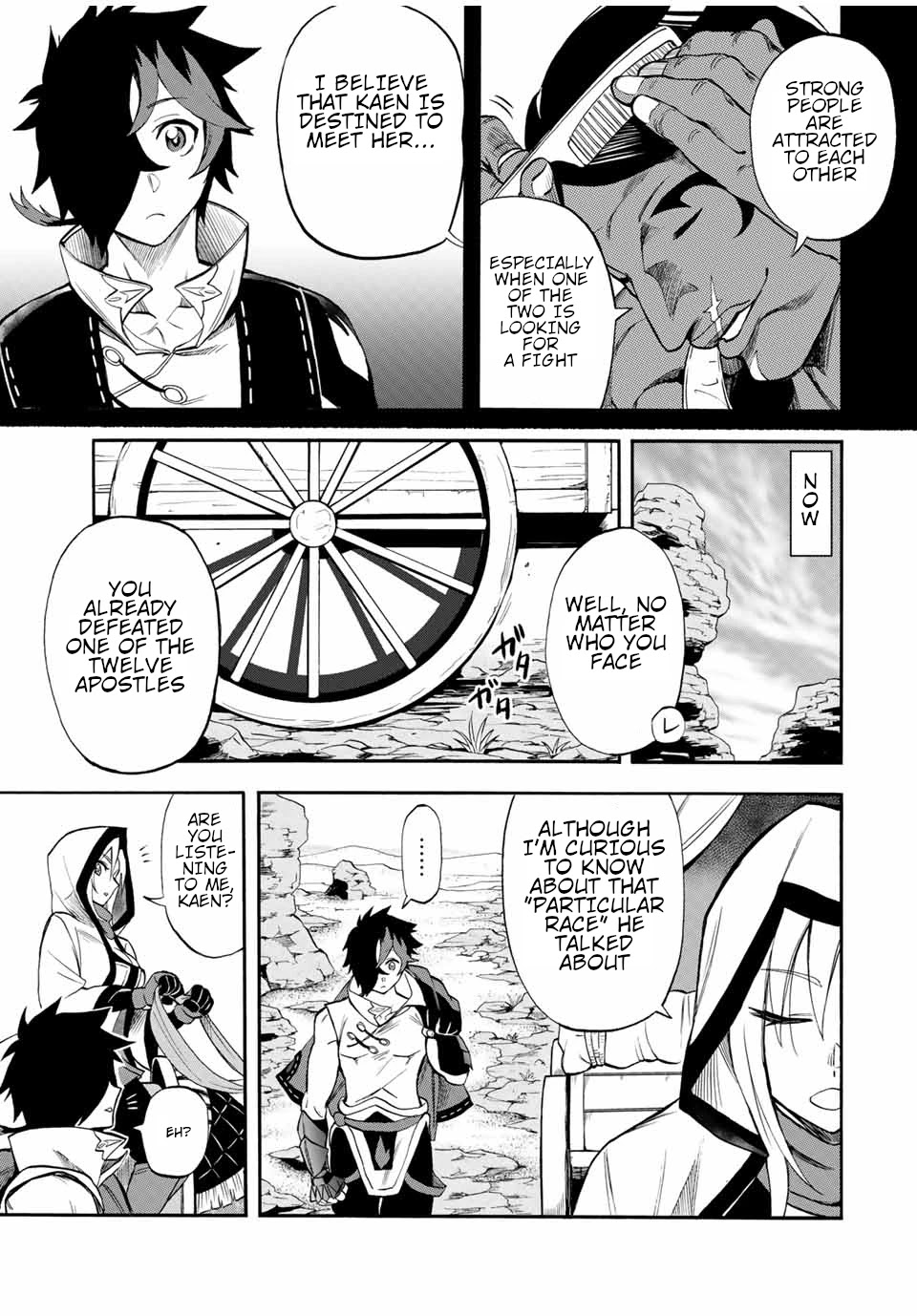 Jigoku no Gouka de Yaka re Tsuzuketa Shounen. Saikyou no Honou Tsukai to Natte Fukkatsu Suru. Chapter 47 page 4 - Chapter 47: Kaguya