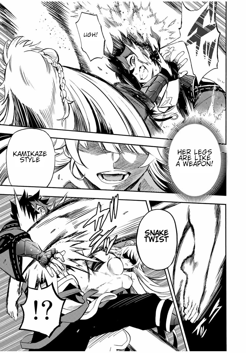 Jigoku no Gouka de Yaka re Tsuzuketa Shounen. Saikyou no Honou Tsukai to Natte Fukkatsu Suru. Chapter 48 page 4 - Chapter 48: The silver-haired woman