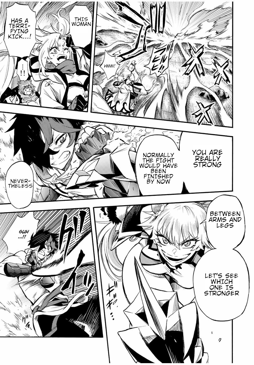 Jigoku no Gouka de Yaka re Tsuzuketa Shounen. Saikyou no Honou Tsukai to Natte Fukkatsu Suru. Chapter 49 page 6 - Chapter 49: Kamikaze style martial art, 7th generation of "the silver wolf" Kaguya Part 1