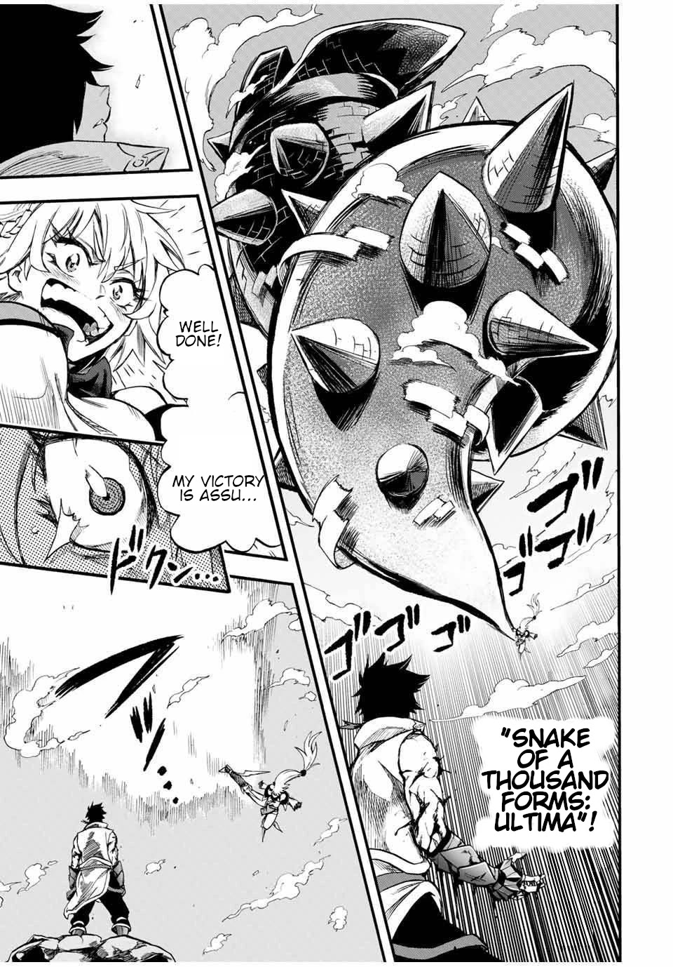 Jigoku no Gouka de Yaka re Tsuzuketa Shounen. Saikyou no Honou Tsukai to Natte Fukkatsu Suru. Chapter 51 page 10 - Chapter 51: Kamikaze style martial art, 7th generation of "the silver wolf” Kaguya Part 3