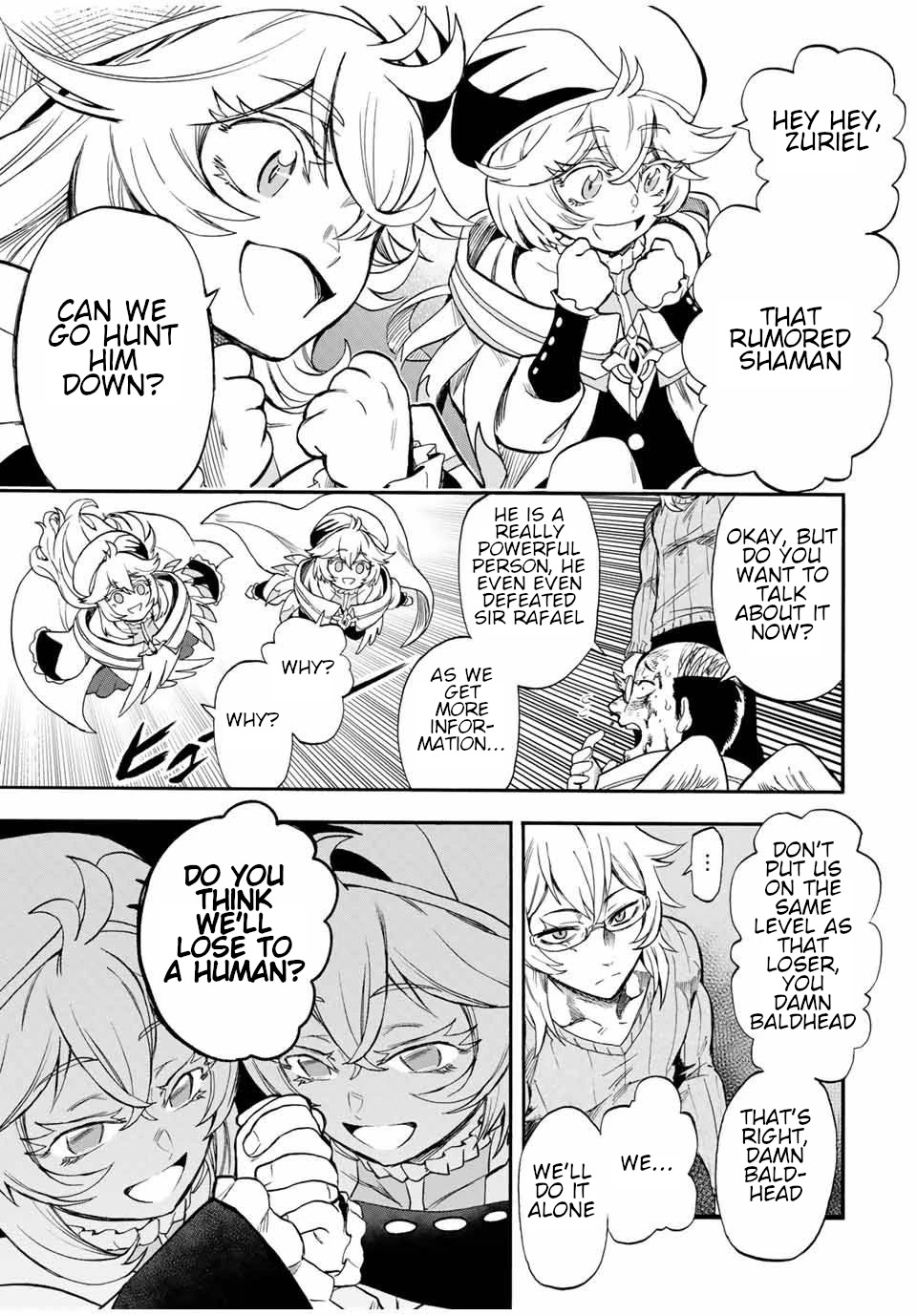 Jigoku no Gouka de Yaka re Tsuzuketa Shounen. Saikyou no Honou Tsukai to Natte Fukkatsu Suru. Chapter 52 page 10 - Chapter 52: The new Twelve Apostles.