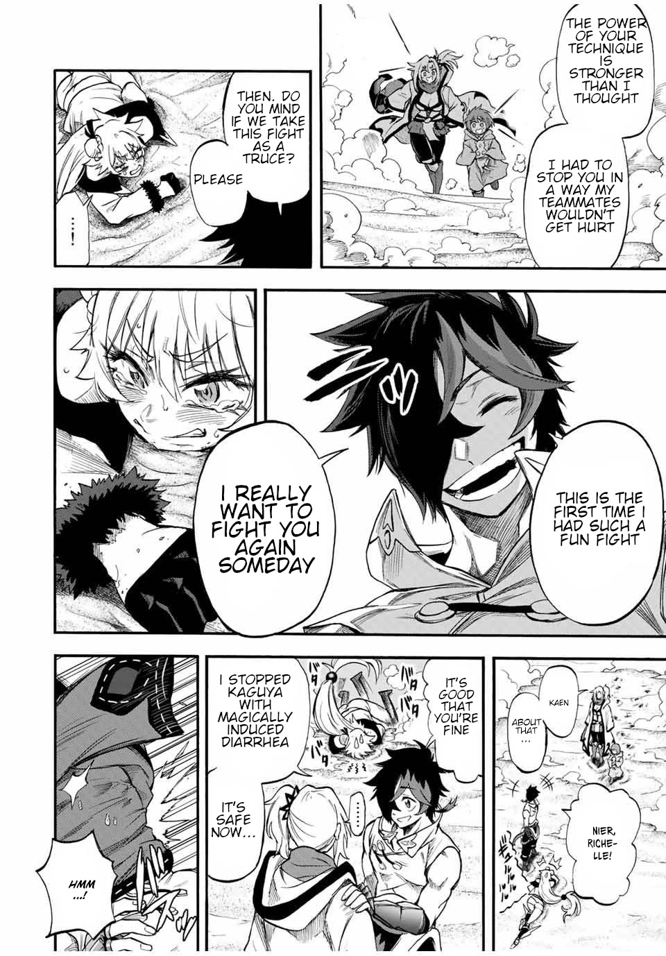 Jigoku no Gouka de Yaka re Tsuzuketa Shounen. Saikyou no Honou Tsukai to Natte Fukkatsu Suru. Chapter 52 page 3 - Chapter 52: The new Twelve Apostles.