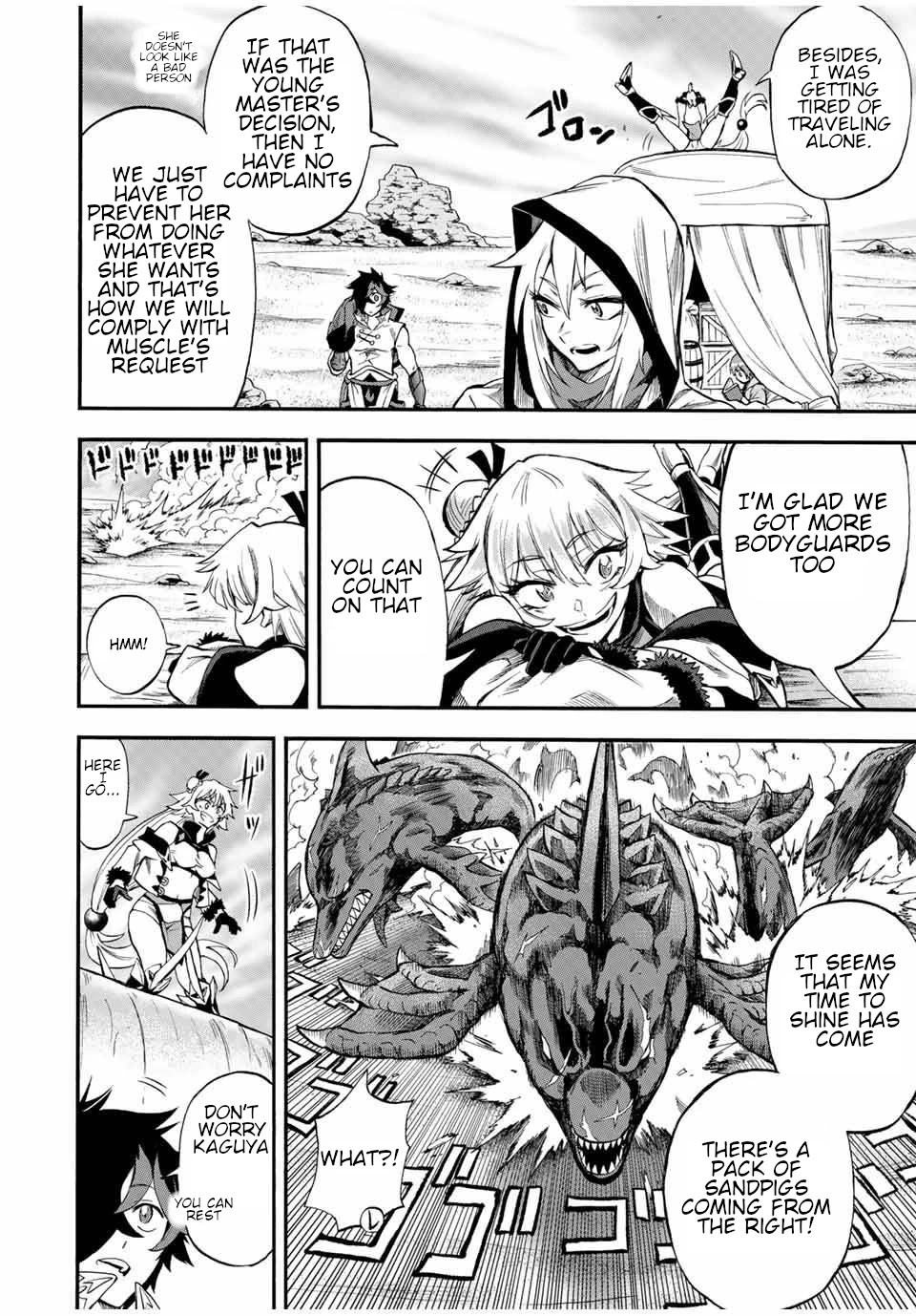 Jigoku no Gouka de Yaka re Tsuzuketa Shounen. Saikyou no Honou Tsukai to Natte Fukkatsu Suru. Chapter 53 page 3 - Chapter 53: Kaguya's story