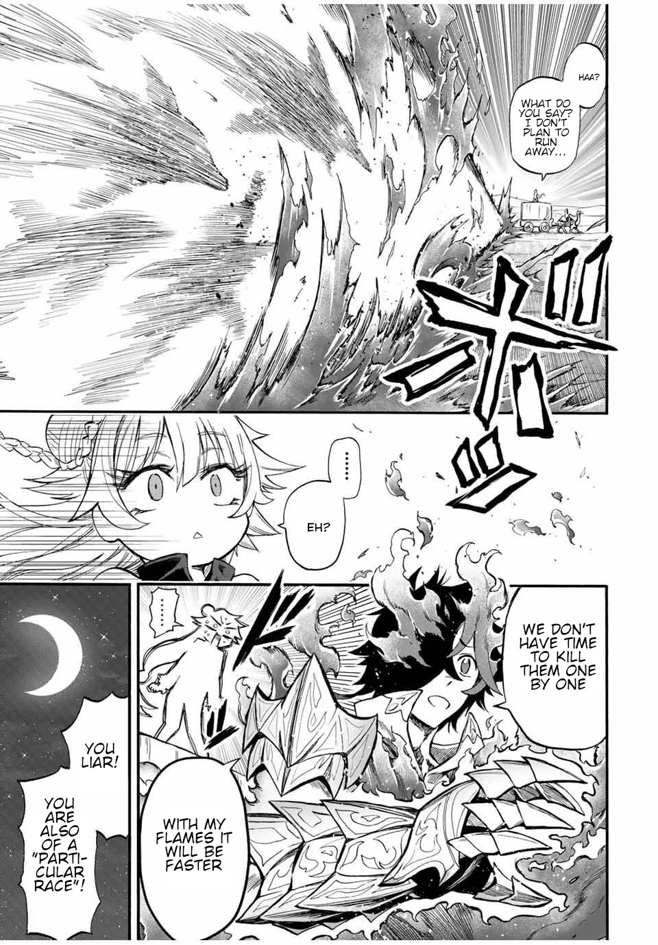 Jigoku no Gouka de Yaka re Tsuzuketa Shounen. Saikyou no Honou Tsukai to Natte Fukkatsu Suru. Chapter 53 page 4 - Chapter 53: Kaguya's story