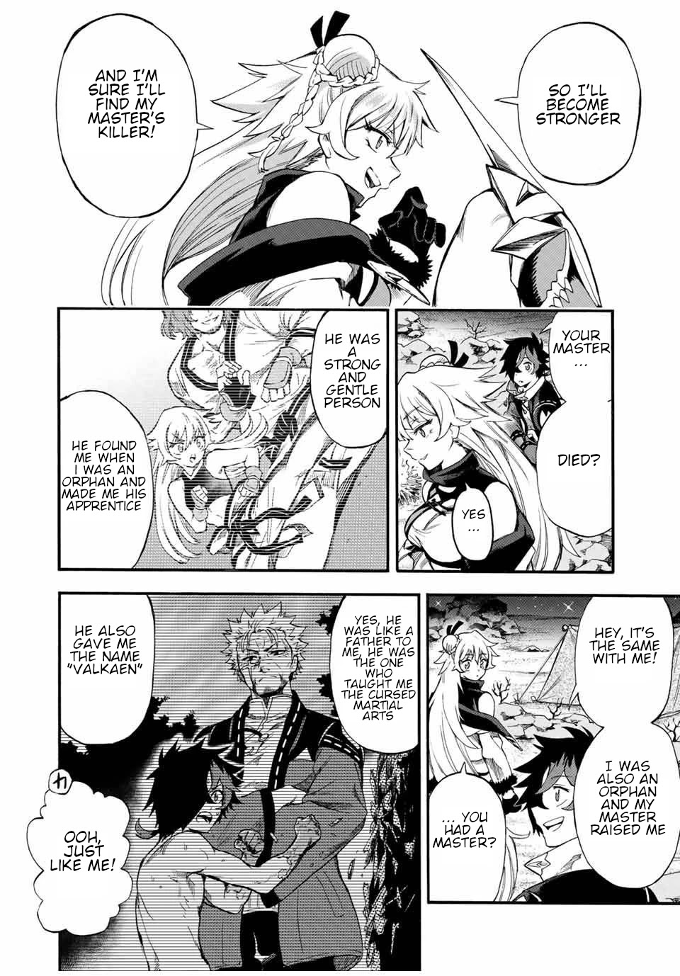 Jigoku no Gouka de Yaka re Tsuzuketa Shounen. Saikyou no Honou Tsukai to Natte Fukkatsu Suru. Chapter 53 page 9 - Chapter 53: Kaguya's story