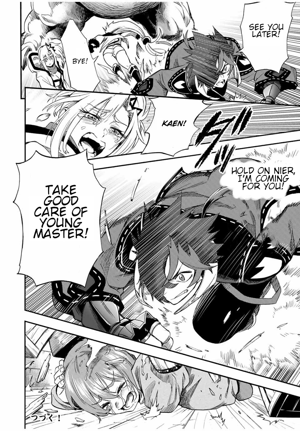 Jigoku no Gouka de Yaka re Tsuzuketa Shounen. Saikyou no Honou Tsukai to Natte Fukkatsu Suru. Chapter 55 page 13 - Chapter 55: The demonic beasts of the jungle.