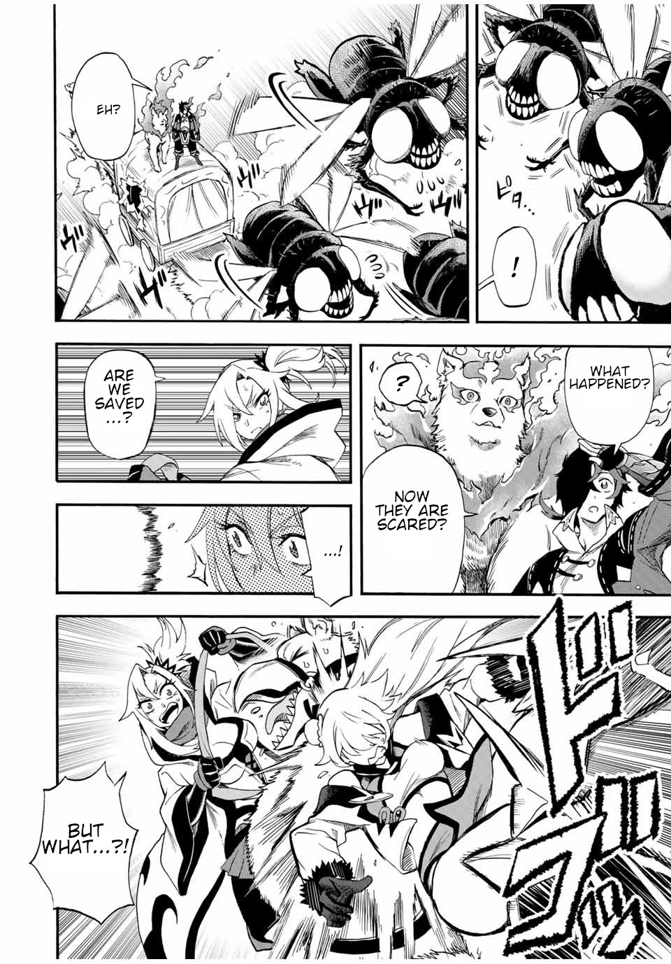 Jigoku no Gouka de Yaka re Tsuzuketa Shounen. Saikyou no Honou Tsukai to Natte Fukkatsu Suru. Chapter 55 page 7 - Chapter 55: The demonic beasts of the jungle.