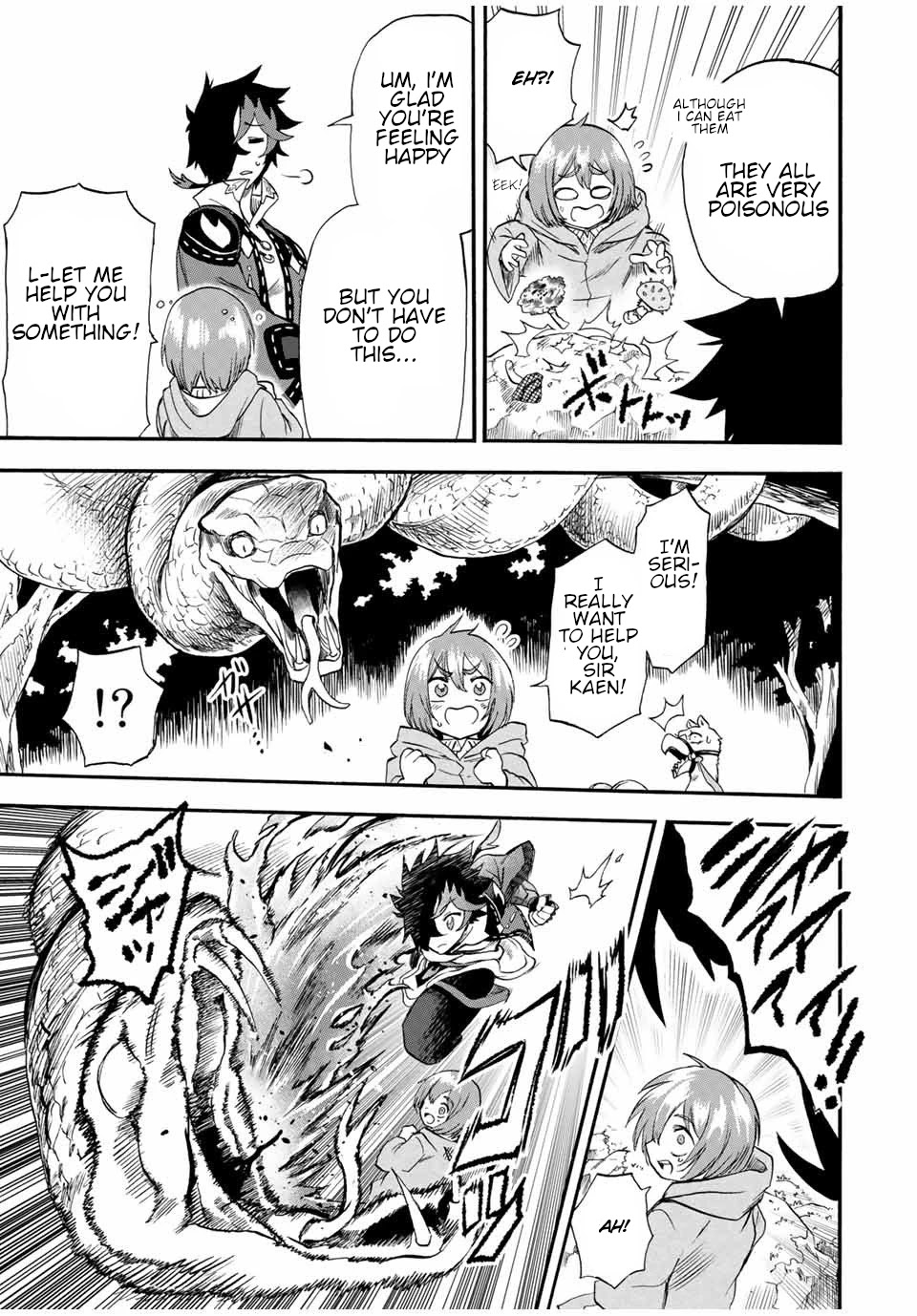 Jigoku no Gouka de Yaka re Tsuzuketa Shounen. Saikyou no Honou Tsukai to Natte Fukkatsu Suru. Chapter 58 page 6 - Chapter 58: Separate paths