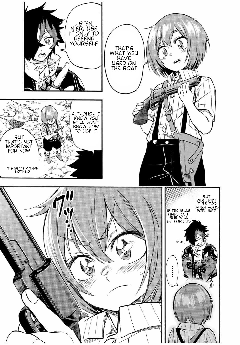 Jigoku no Gouka de Yaka re Tsuzuketa Shounen. Saikyou no Honou Tsukai to Natte Fukkatsu Suru. Chapter 58 page 8 - Chapter 58: Separate paths