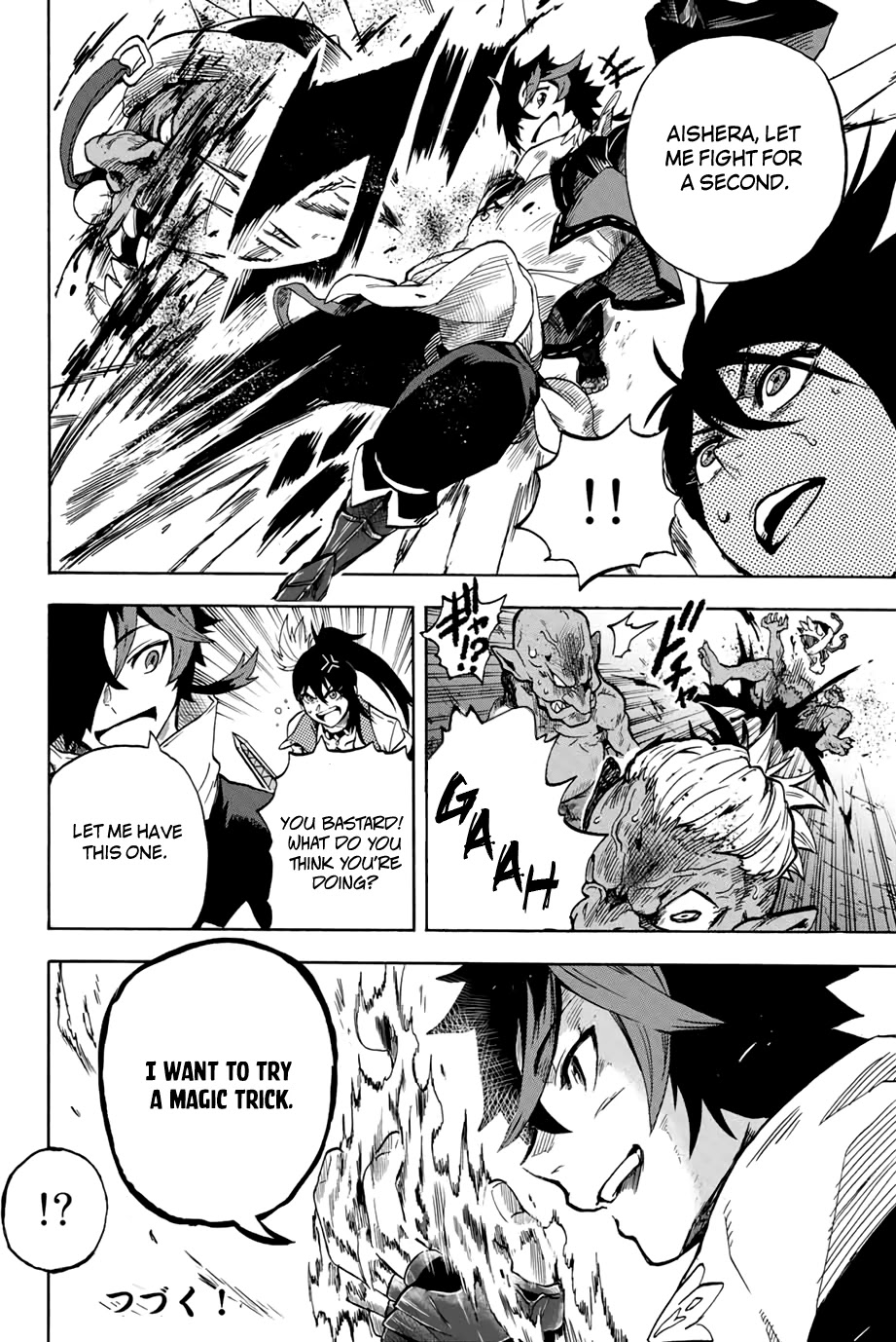 Jigoku no Gouka de Yaka re Tsuzuketa Shounen. Saikyou no Honou Tsukai to Natte Fukkatsu Suru. Chapter 6 page 10 - Chapter 6: Fire and Magic