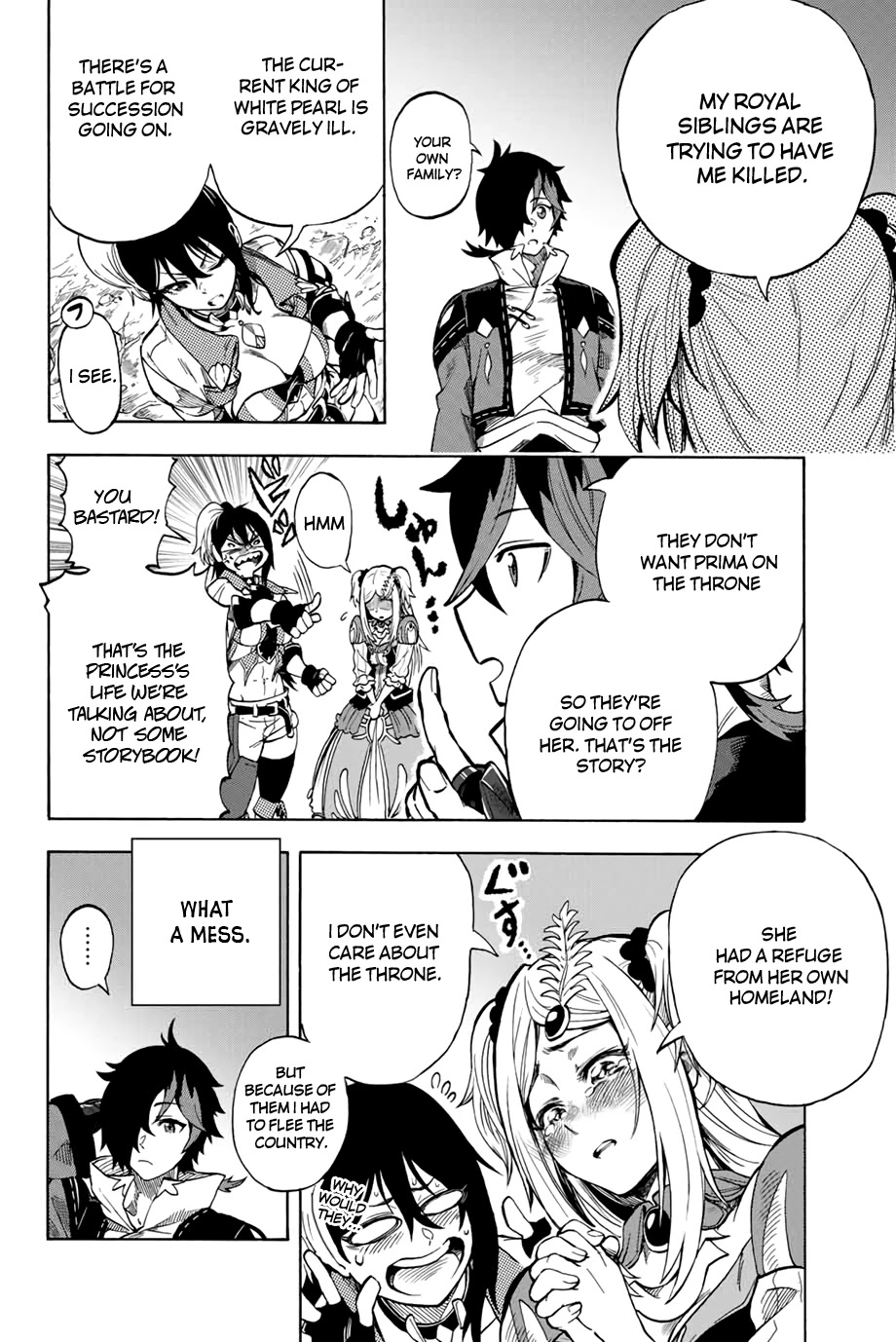 Jigoku no Gouka de Yaka re Tsuzuketa Shounen. Saikyou no Honou Tsukai to Natte Fukkatsu Suru. Chapter 6 page 4 - Chapter 6: Fire and Magic