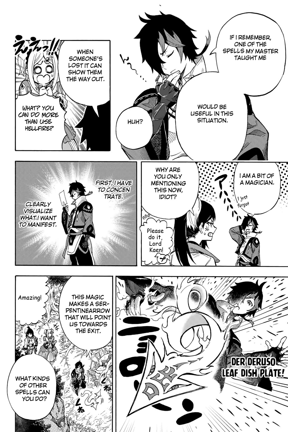 Jigoku no Gouka de Yaka re Tsuzuketa Shounen. Saikyou no Honou Tsukai to Natte Fukkatsu Suru. Chapter 6 page 6 - Chapter 6: Fire and Magic