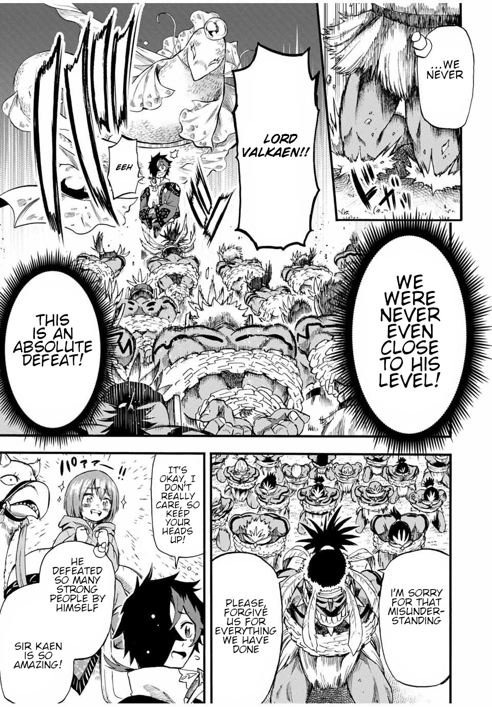 Jigoku no Gouka de Yaka re Tsuzuketa Shounen. Saikyou no Honou Tsukai to Natte Fukkatsu Suru. Chapter 60 page 8 - Chapter 60: Path 1: Sacred Beast • The fish from the spring, Alrisha