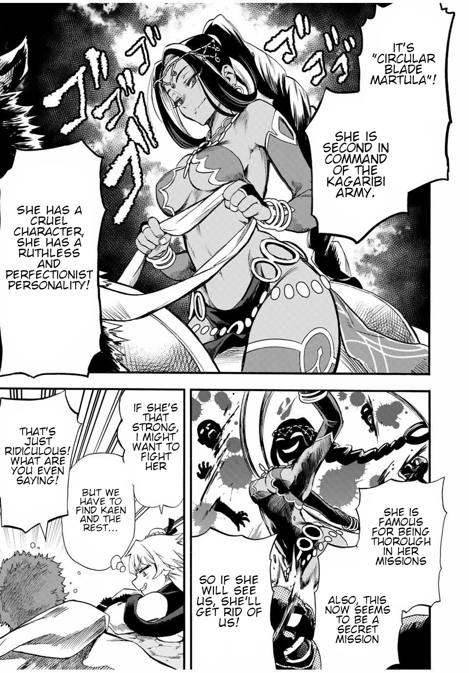 Jigoku no Gouka de Yaka re Tsuzuketa Shounen. Saikyou no Honou Tsukai to Natte Fukkatsu Suru. Chapter 61 page 12 - Chapter 61: Path 2: Kaguya and Richelle