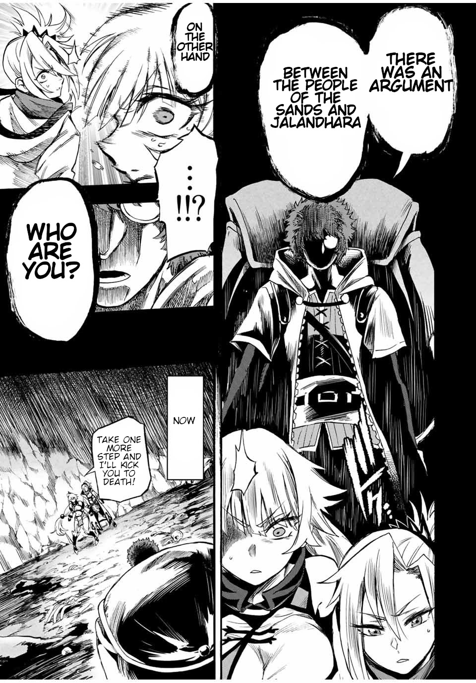 Jigoku no Gouka de Yaka re Tsuzuketa Shounen. Saikyou no Honou Tsukai to Natte Fukkatsu Suru. Chapter 61 page 4 - Chapter 61: Path 2: Kaguya and Richelle