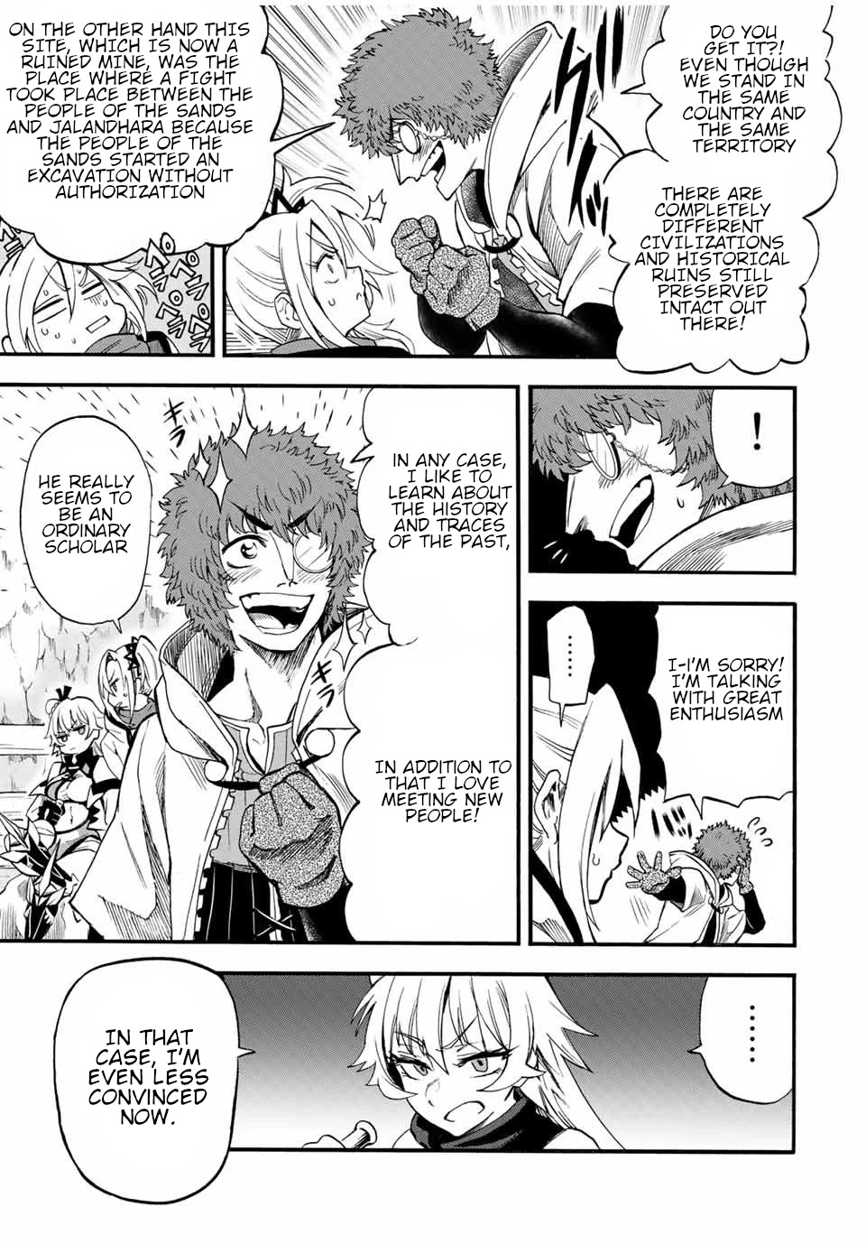 Jigoku no Gouka de Yaka re Tsuzuketa Shounen. Saikyou no Honou Tsukai to Natte Fukkatsu Suru. Chapter 61 page 8 - Chapter 61: Path 2: Kaguya and Richelle