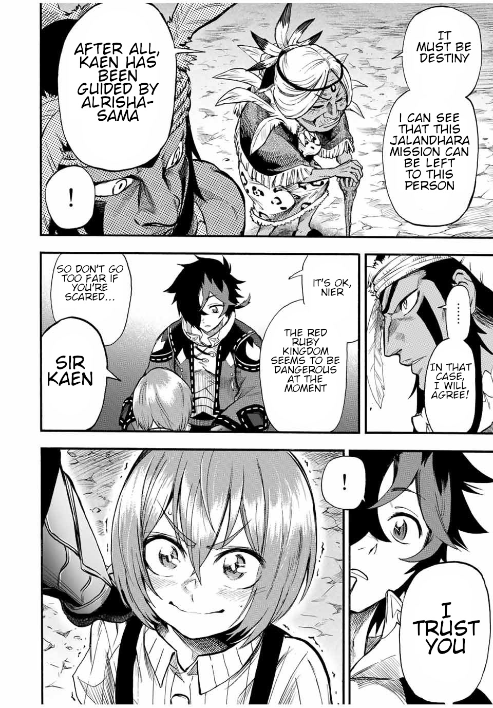 Jigoku no Gouka de Yaka re Tsuzuketa Shounen. Saikyou no Honou Tsukai to Natte Fukkatsu Suru. Chapter 63 page 11 - Chapter 63: Path 1: Apapanepa