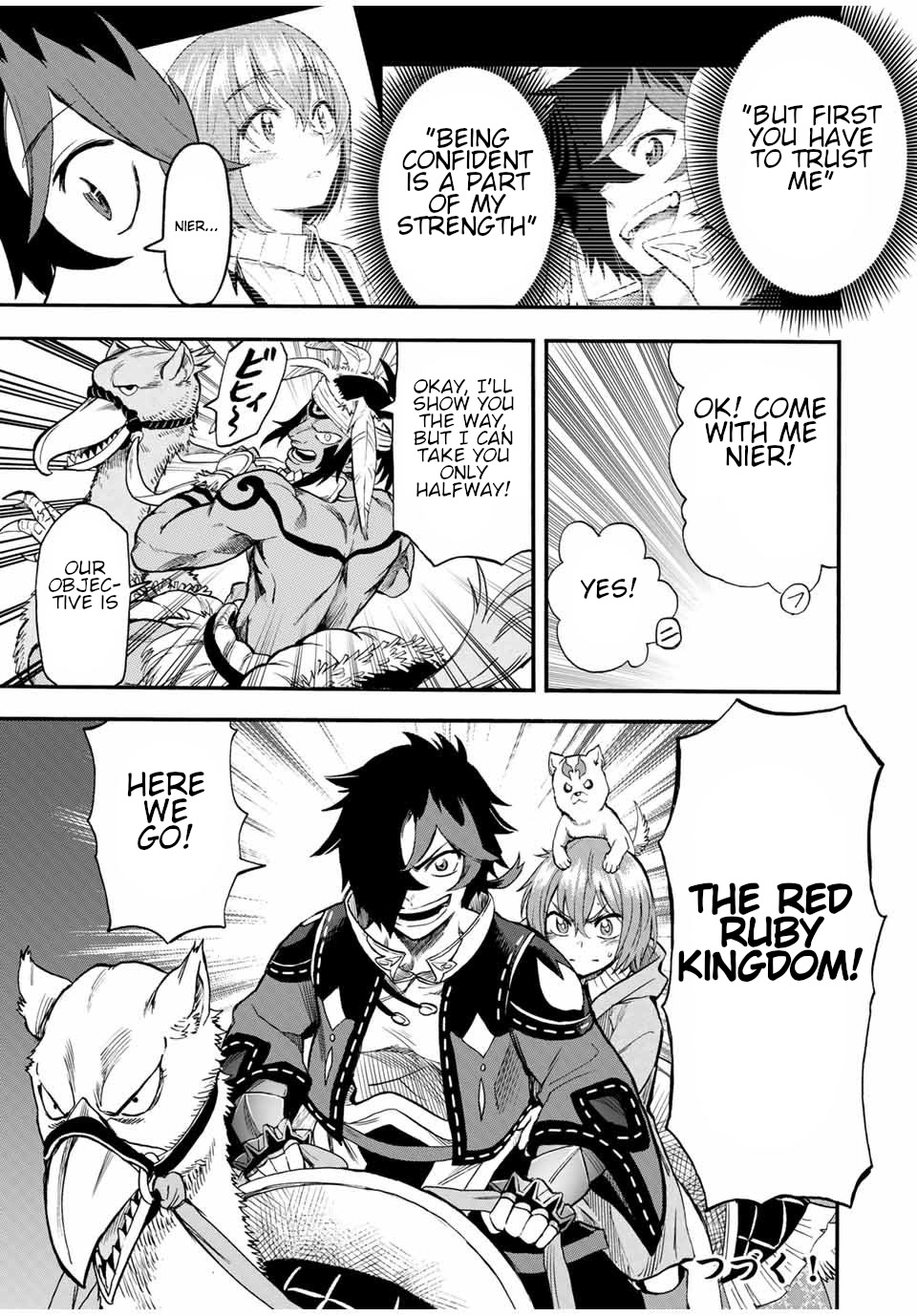 Jigoku no Gouka de Yaka re Tsuzuketa Shounen. Saikyou no Honou Tsukai to Natte Fukkatsu Suru. Chapter 63 page 12 - Chapter 63: Path 1: Apapanepa