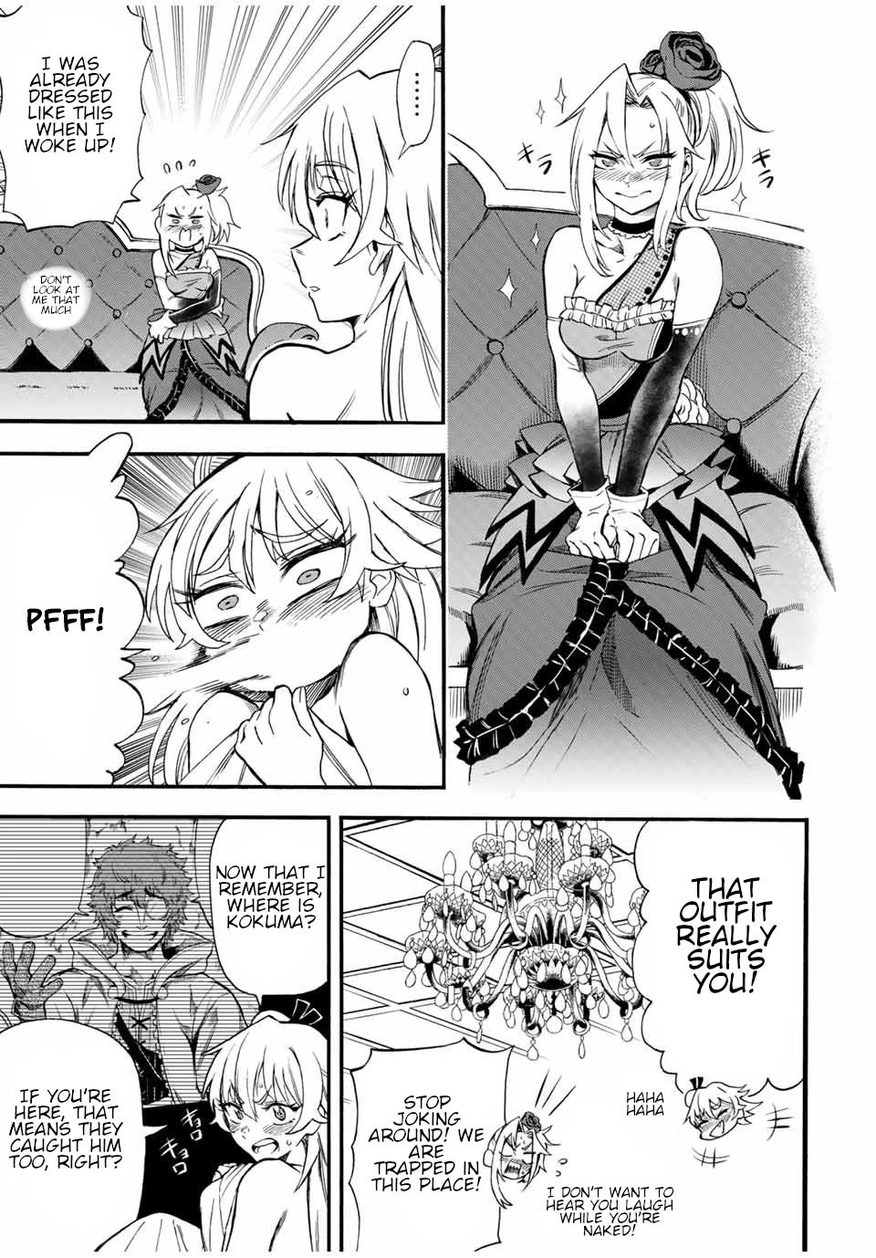 Jigoku no Gouka de Yaka re Tsuzuketa Shounen. Saikyou no Honou Tsukai to Natte Fukkatsu Suru. Chapter 64 page 4 - Chapter 64: Martula's room.