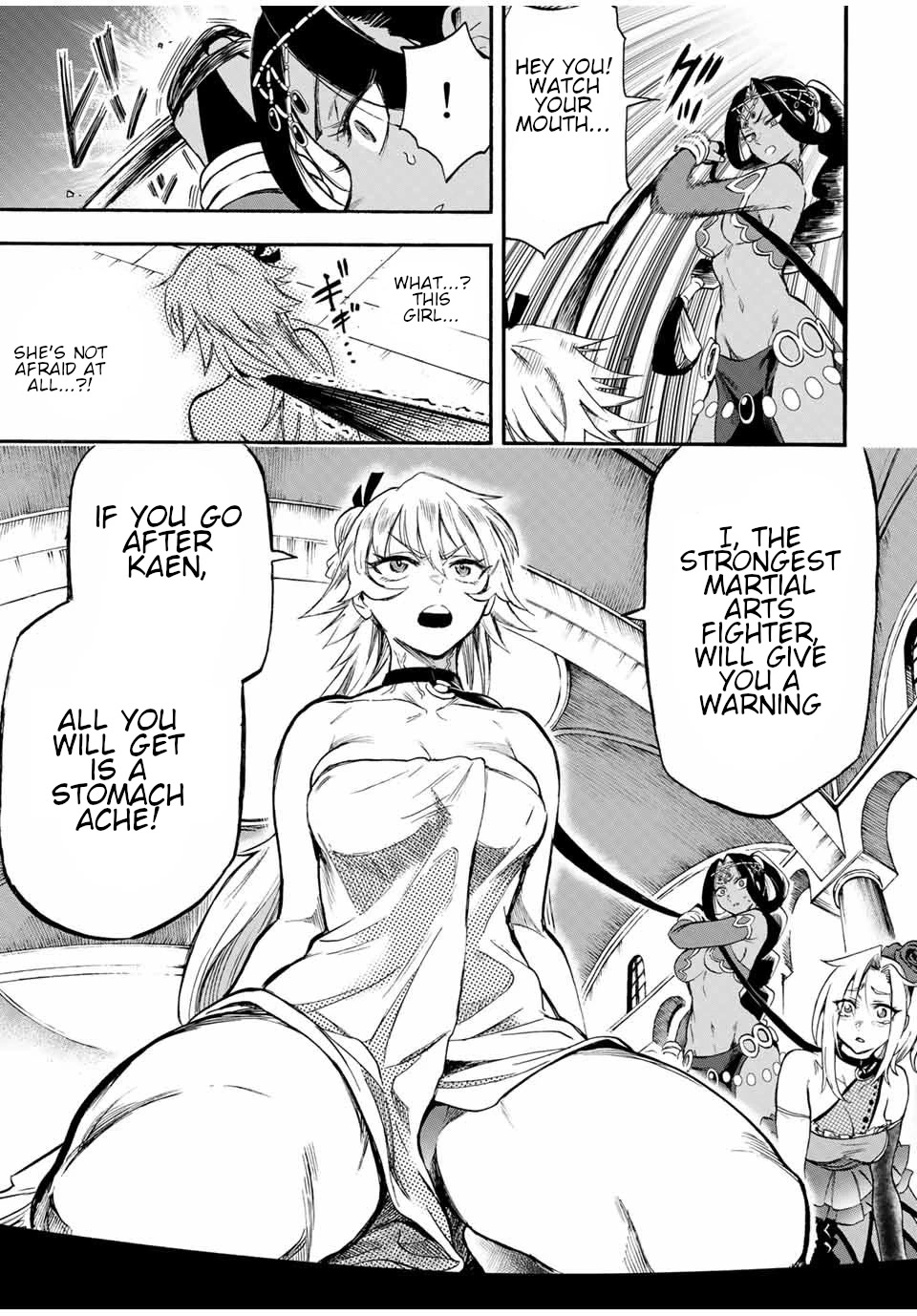 Jigoku no Gouka de Yaka re Tsuzuketa Shounen. Saikyou no Honou Tsukai to Natte Fukkatsu Suru. Chapter 65 page 12 - Chapter 65: The 2nd Prince of the Red Ruby kingdom, Kagaribi