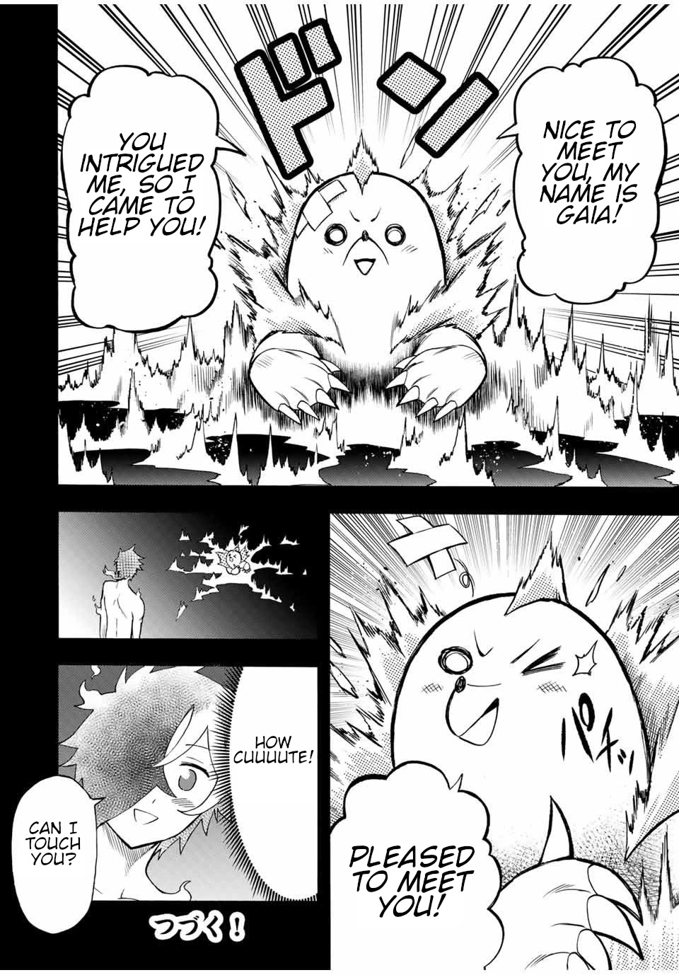 Jigoku no Gouka de Yaka re Tsuzuketa Shounen. Saikyou no Honou Tsukai to Natte Fukkatsu Suru. Chapter 67 page 13 - Chapter 67: The flames of hell have no effect