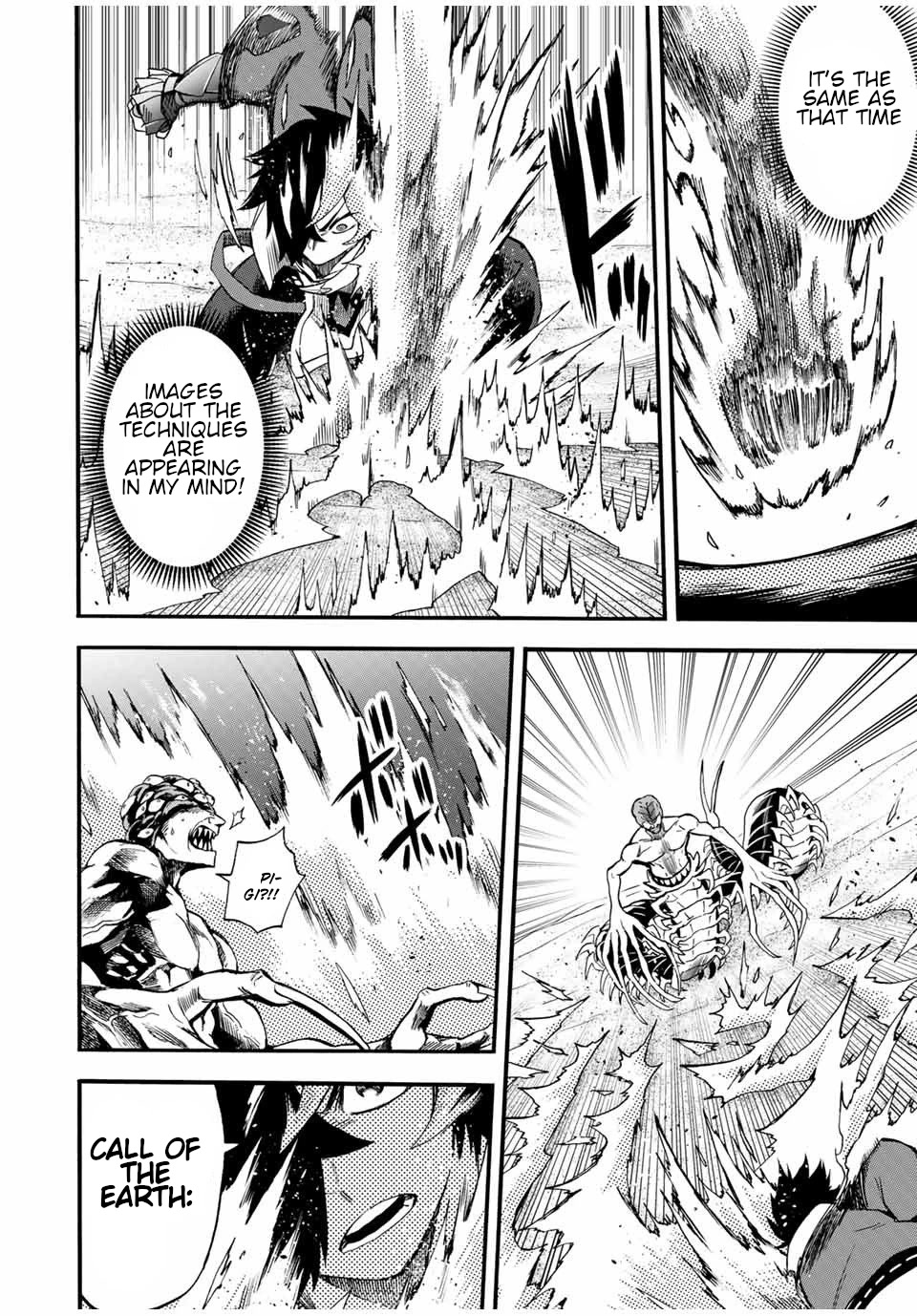 Jigoku no Gouka de Yaka re Tsuzuketa Shounen. Saikyou no Honou Tsukai to Natte Fukkatsu Suru. Chapter 68 page 7 - Chapter 68: The Third Flame of Hell.