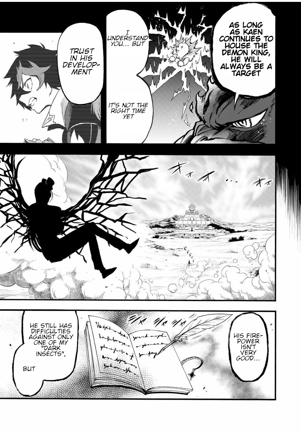 Jigoku no Gouka de Yaka re Tsuzuketa Shounen. Saikyou no Honou Tsukai to Natte Fukkatsu Suru. Chapter 69 page 4 - Chapter 69: Martulas Room. Part 2
