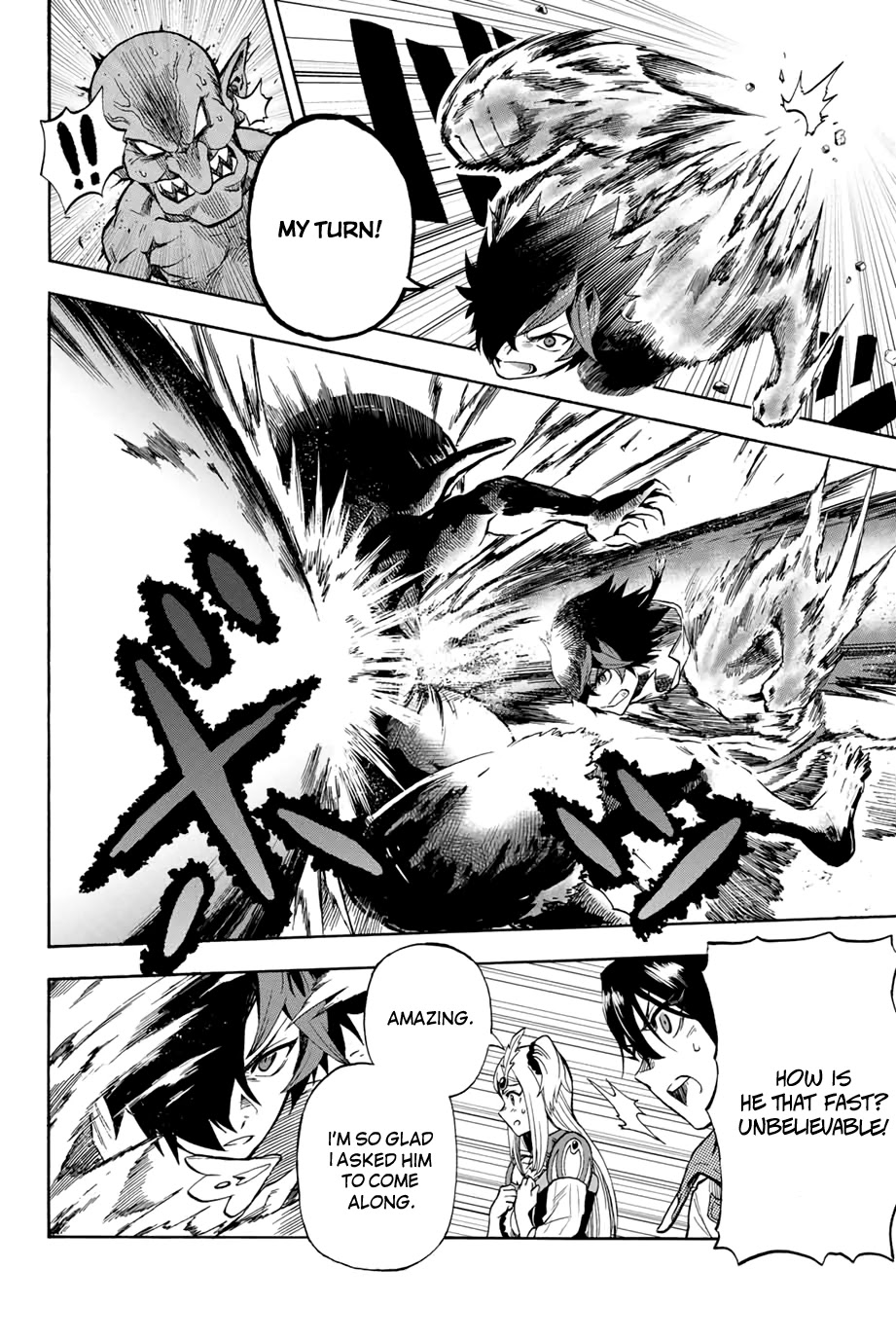 Jigoku no Gouka de Yaka re Tsuzuketa Shounen. Saikyou no Honou Tsukai to Natte Fukkatsu Suru. Chapter 7 page 4 - Chapter 7