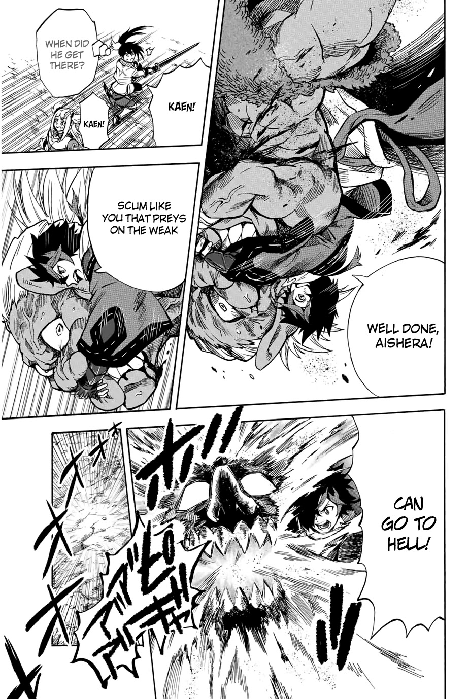 Jigoku no Gouka de Yaka re Tsuzuketa Shounen. Saikyou no Honou Tsukai to Natte Fukkatsu Suru. Chapter 7 page 7 - Chapter 7