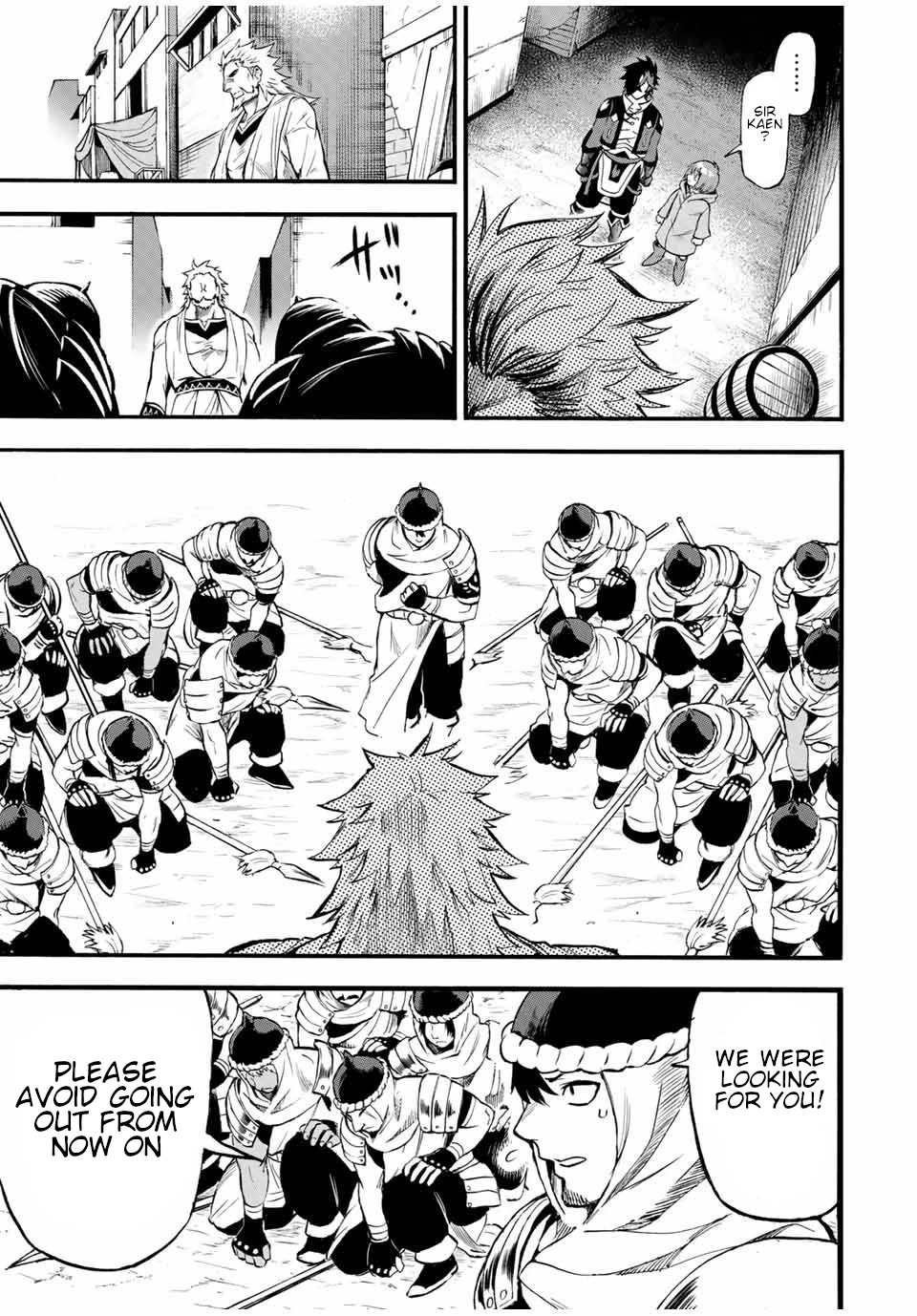Jigoku no Gouka de Yaka re Tsuzuketa Shounen. Saikyou no Honou Tsukai to Natte Fukkatsu Suru. Chapter 70 page 8 - Chapter 70: The Red Ruby Kingdom City