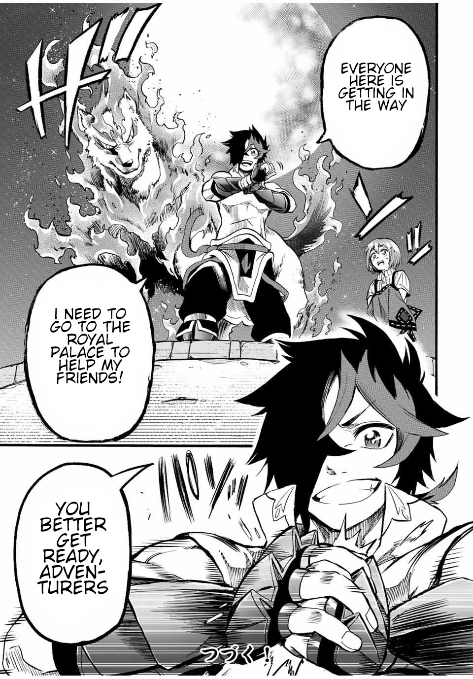 Jigoku no Gouka de Yaka re Tsuzuketa Shounen. Saikyou no Honou Tsukai to Natte Fukkatsu Suru. Chapter 71 page 12 - Chapter 71: Raid.