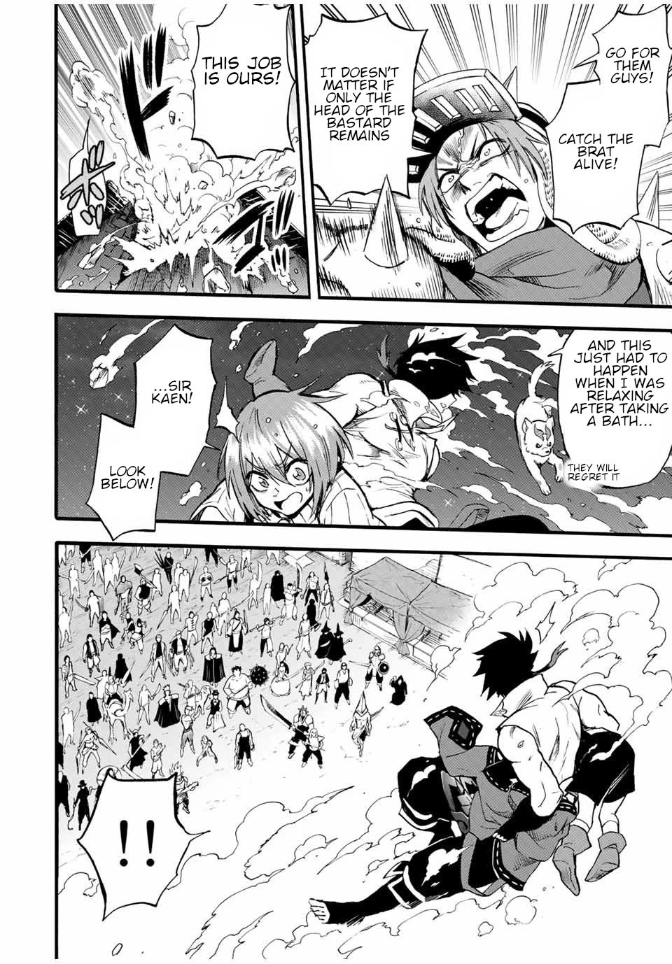 Jigoku no Gouka de Yaka re Tsuzuketa Shounen. Saikyou no Honou Tsukai to Natte Fukkatsu Suru. Chapter 71 page 5 - Chapter 71: Raid.
