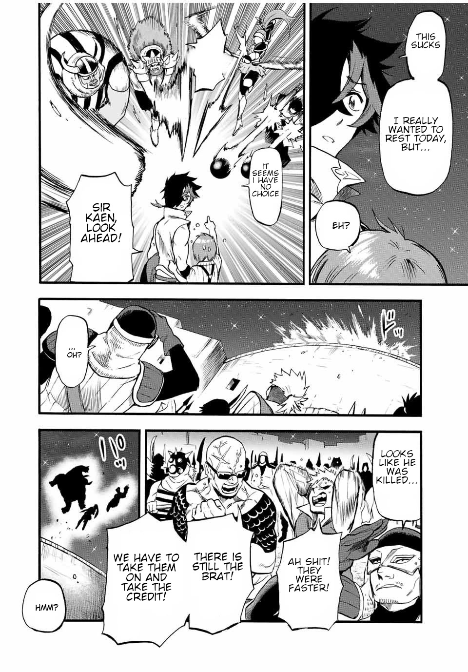 Jigoku no Gouka de Yaka re Tsuzuketa Shounen. Saikyou no Honou Tsukai to Natte Fukkatsu Suru. Chapter 71 page 9 - Chapter 71: Raid.