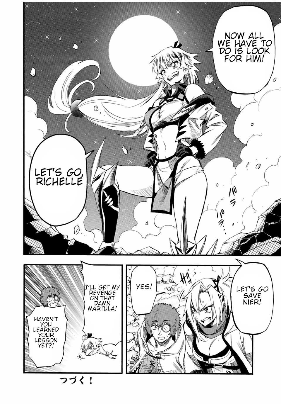 Jigoku no Gouka de Yaka re Tsuzuketa Shounen. Saikyou no Honou Tsukai to Natte Fukkatsu Suru. Chapter 74 page 13 - Chapter 74: The origin of the conflict.