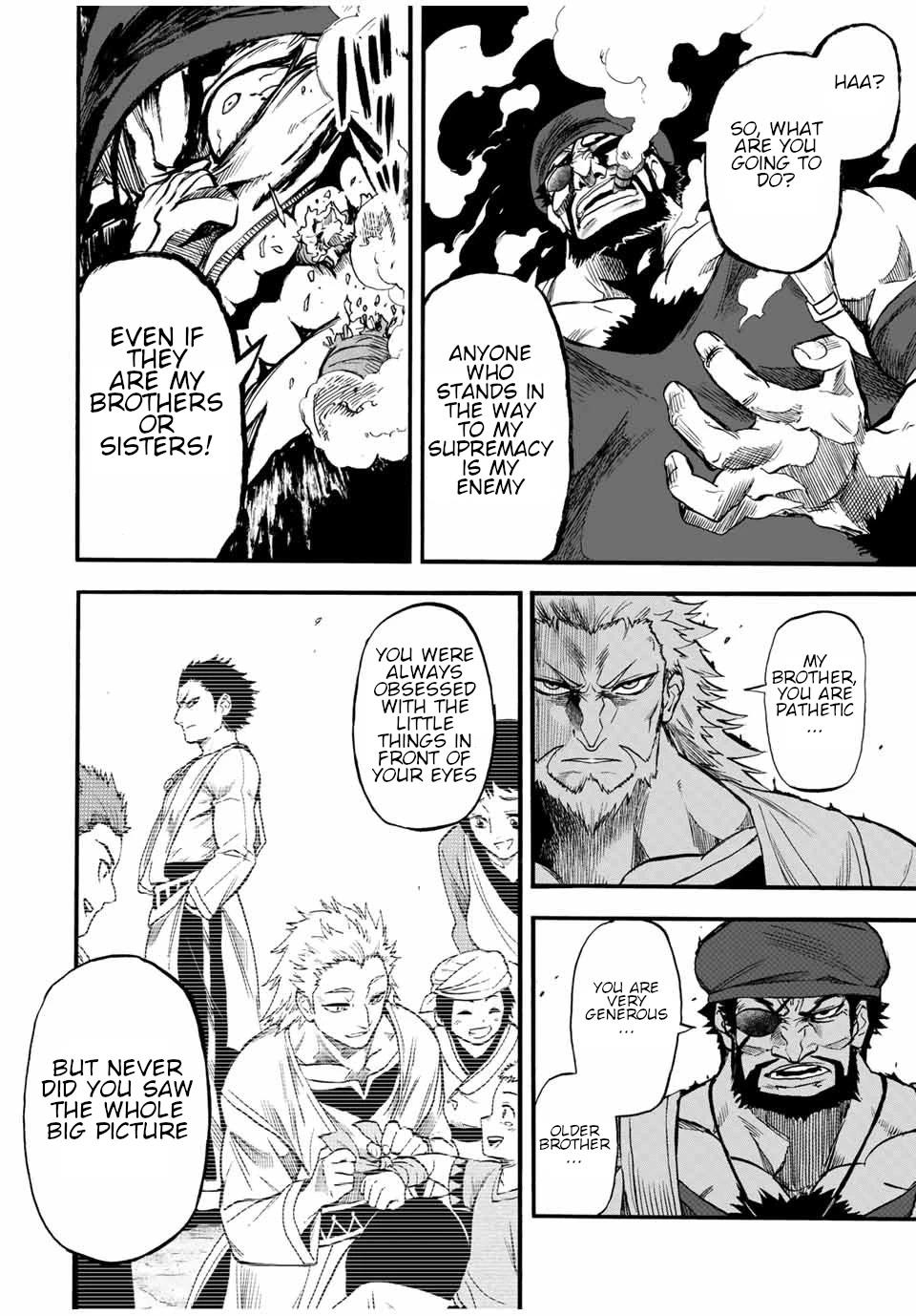 Jigoku no Gouka de Yaka re Tsuzuketa Shounen. Saikyou no Honou Tsukai to Natte Fukkatsu Suru. Chapter 75 page 9 - Chapter 75: Family problems.