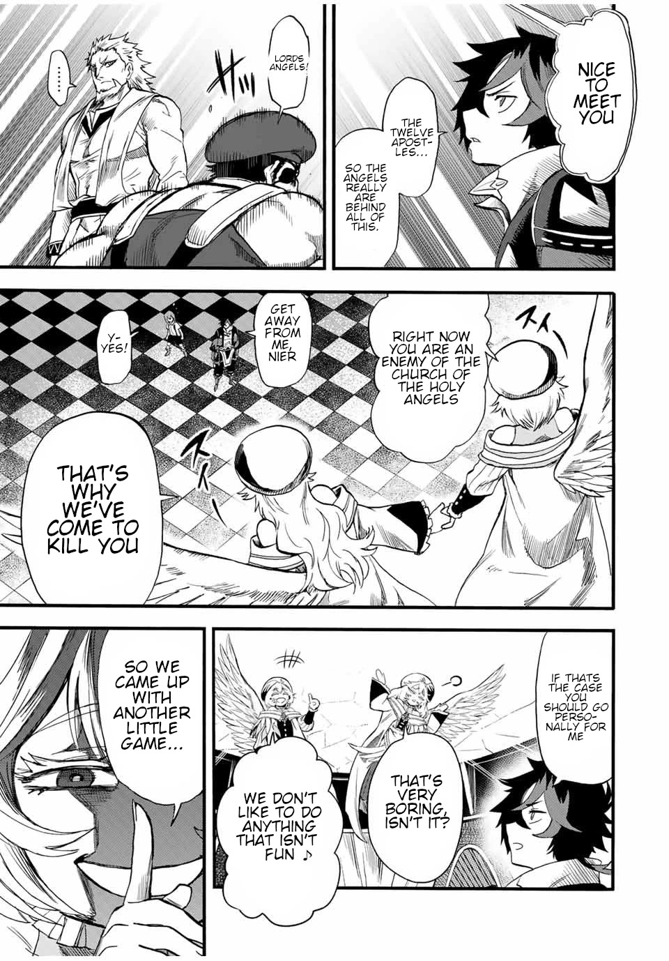 Jigoku no Gouka de Yaka re Tsuzuketa Shounen. Saikyou no Honou Tsukai to Natte Fukkatsu Suru. Chapter 76 page 4 - Chapter 76: In the palm of my hand.