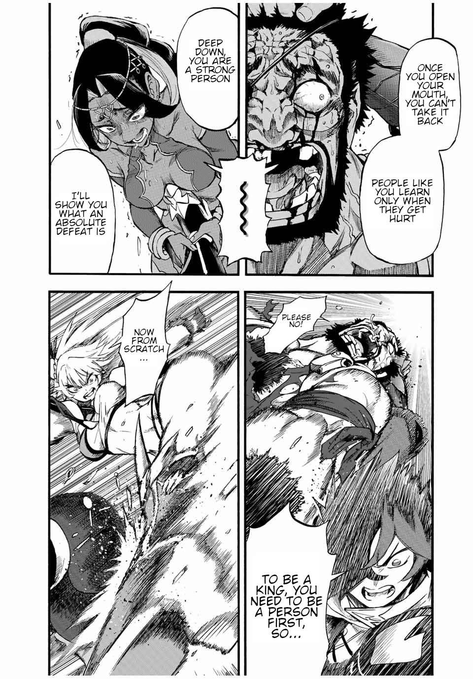 Jigoku no Gouka de Yaka re Tsuzuketa Shounen. Saikyou no Honou Tsukai to Natte Fukkatsu Suru. Chapter 78 page 12 - Chapter 78: 2nd Prince of the Red Ruby kingdom, Kagaribi.