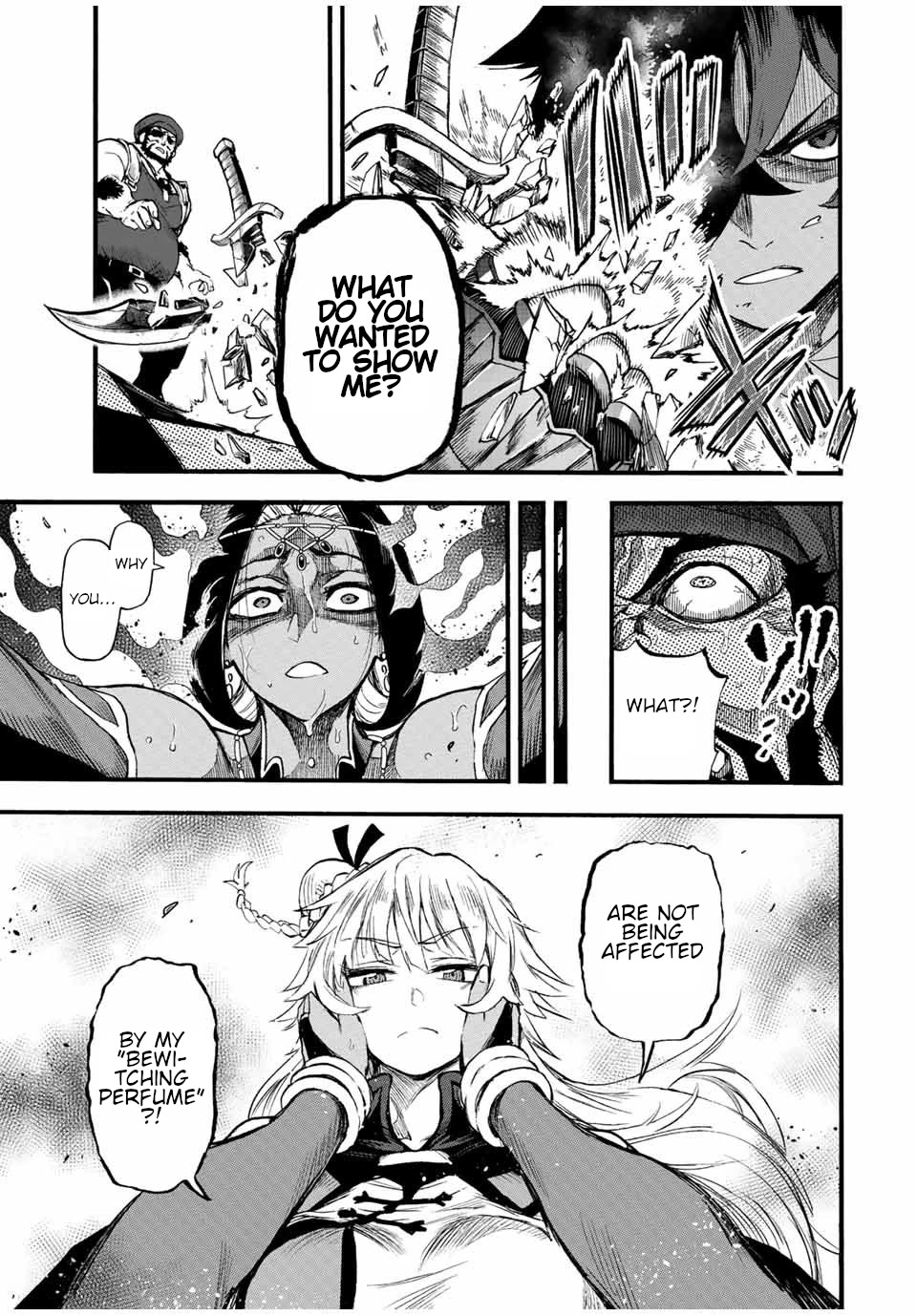 Jigoku no Gouka de Yaka re Tsuzuketa Shounen. Saikyou no Honou Tsukai to Natte Fukkatsu Suru. Chapter 78 page 8 - Chapter 78: 2nd Prince of the Red Ruby kingdom, Kagaribi.