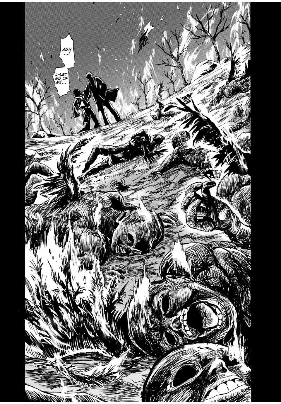 Jigoku no Gouka de Yaka re Tsuzuketa Shounen. Saikyou no Honou Tsukai to Natte Fukkatsu Suru. Chapter 80 page 5 - Chapter 80: The Waltz of the Twin Angels.