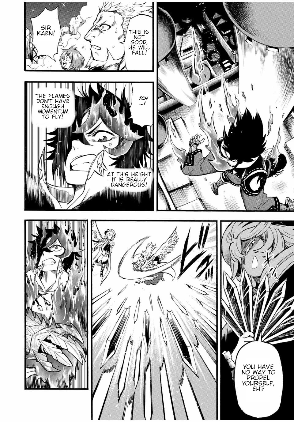 Jigoku no Gouka de Yaka re Tsuzuketa Shounen. Saikyou no Honou Tsukai to Natte Fukkatsu Suru. Chapter 82 page 7 - Chapter 82: Twelve Apostles of the Church of the Holy Angels, "Steel" Sandalphon and "Manipulation" Metatron Part 2
