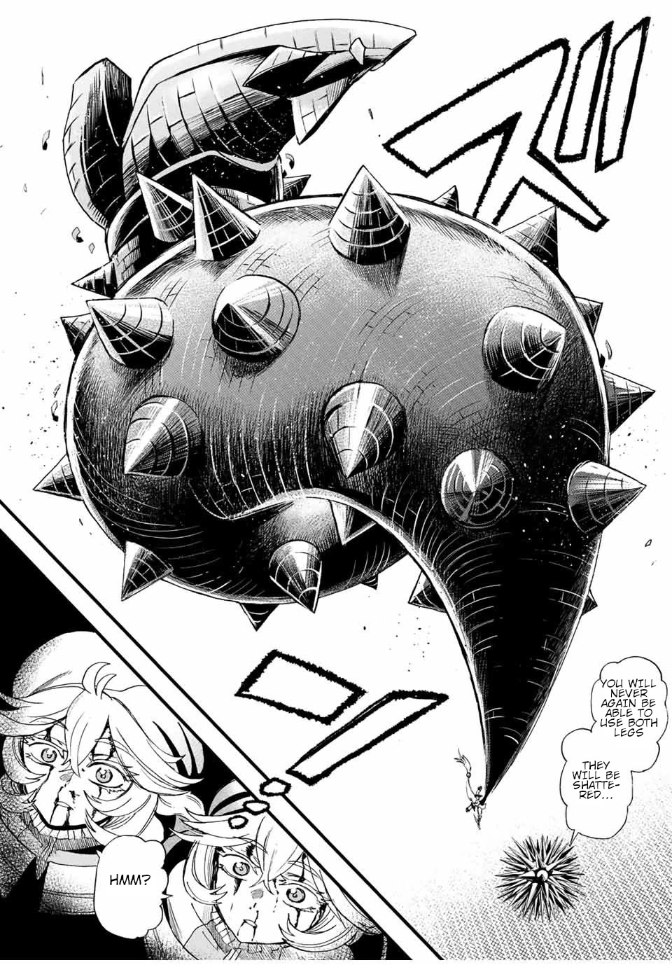 Jigoku no Gouka de Yaka re Tsuzuketa Shounen. Saikyou no Honou Tsukai to Natte Fukkatsu Suru. Chapter 84 page 12 - Chapter 84: Twelve Apostles of the Church of the Holy Angels, "Steel" Sandalphon and "Manipulation" Metatron Part 4