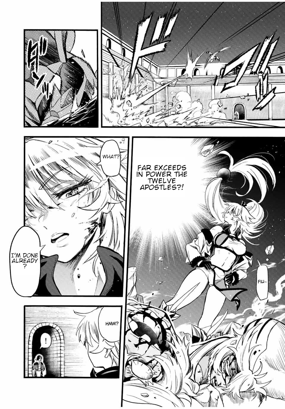 Jigoku no Gouka de Yaka re Tsuzuketa Shounen. Saikyou no Honou Tsukai to Natte Fukkatsu Suru. Chapter 84 page 5 - Chapter 84: Twelve Apostles of the Church of the Holy Angels, "Steel" Sandalphon and "Manipulation" Metatron Part 4