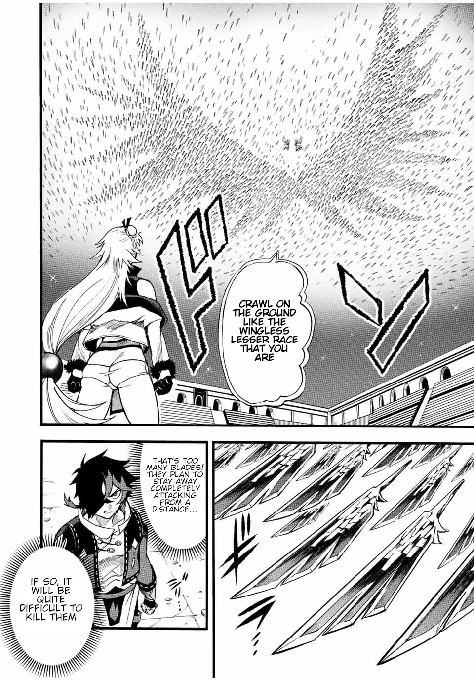 Jigoku no Gouka de Yaka re Tsuzuketa Shounen. Saikyou no Honou Tsukai to Natte Fukkatsu Suru. Chapter 84 page 7 - Chapter 84: Twelve Apostles of the Church of the Holy Angels, "Steel" Sandalphon and "Manipulation" Metatron Part 4