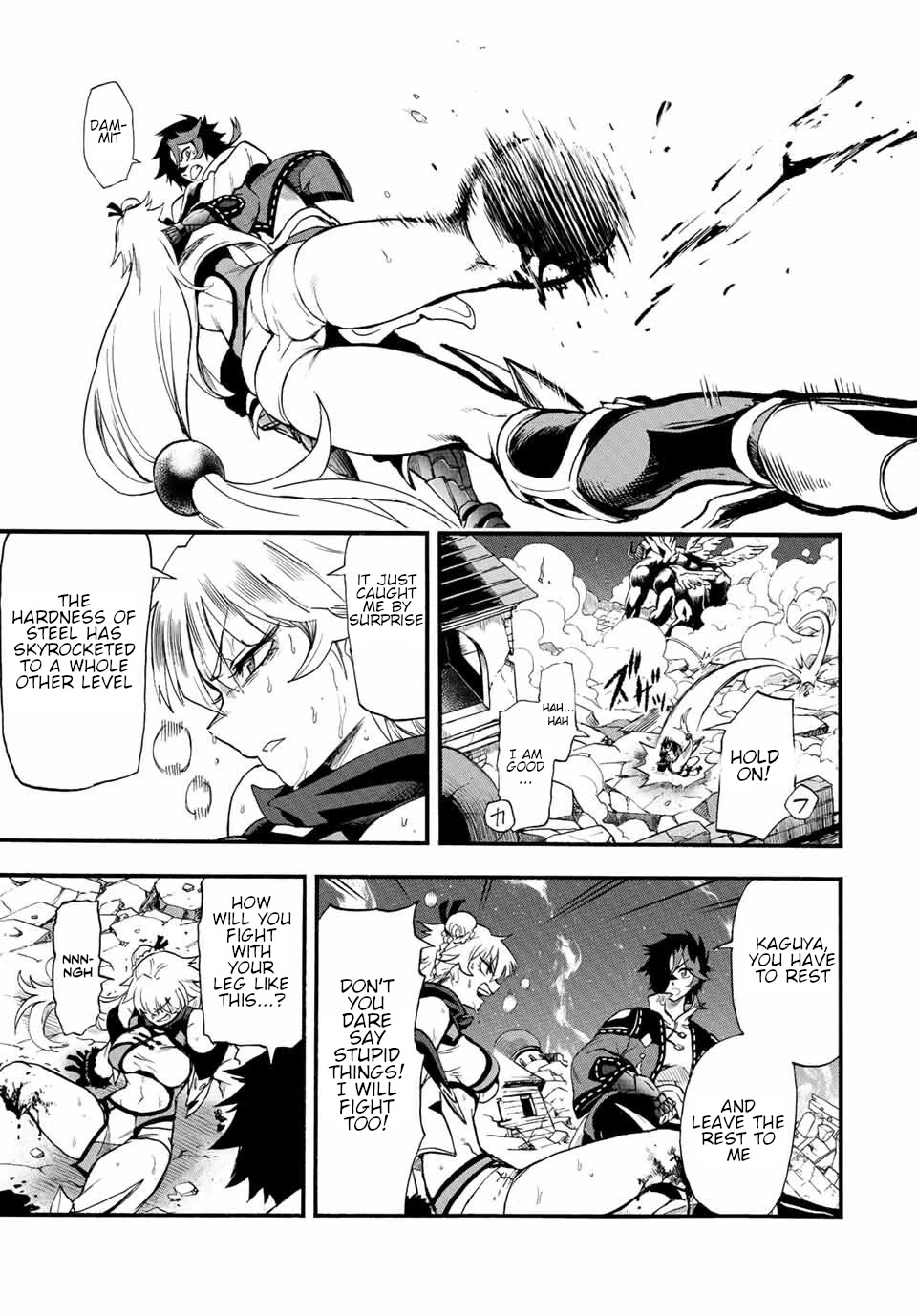 Jigoku no Gouka de Yaka re Tsuzuketa Shounen. Saikyou no Honou Tsukai to Natte Fukkatsu Suru. Chapter 86 page 8 - Chapter 86: The Steel Manipulator Angel, Juggernaut Part 1