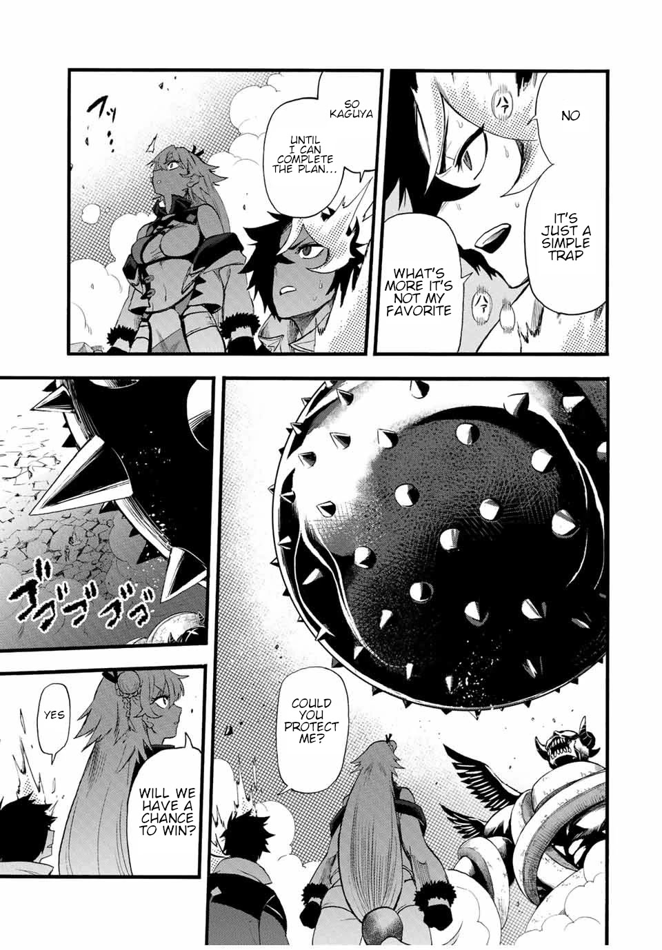 Jigoku no Gouka de Yaka re Tsuzuketa Shounen. Saikyou no Honou Tsukai to Natte Fukkatsu Suru. Chapter 87 page 4 - Chapter 87: The Steel Manipulator Angel, Juggernaut Part 2