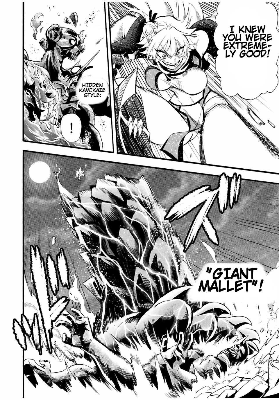 Jigoku no Gouka de Yaka re Tsuzuketa Shounen. Saikyou no Honou Tsukai to Natte Fukkatsu Suru. Chapter 88 page 11 - Chapter 88: The Steel Manipulator Angel, Juggernaut Part 3