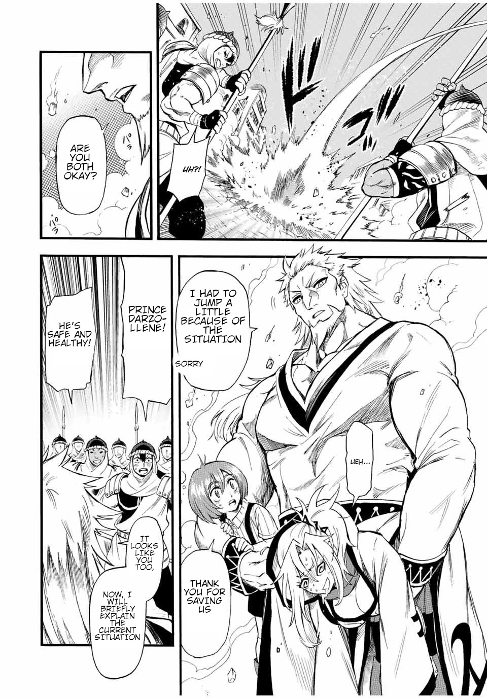 Jigoku no Gouka de Yaka re Tsuzuketa Shounen. Saikyou no Honou Tsukai to Natte Fukkatsu Suru. Chapter 88 page 3 - Chapter 88: The Steel Manipulator Angel, Juggernaut Part 3