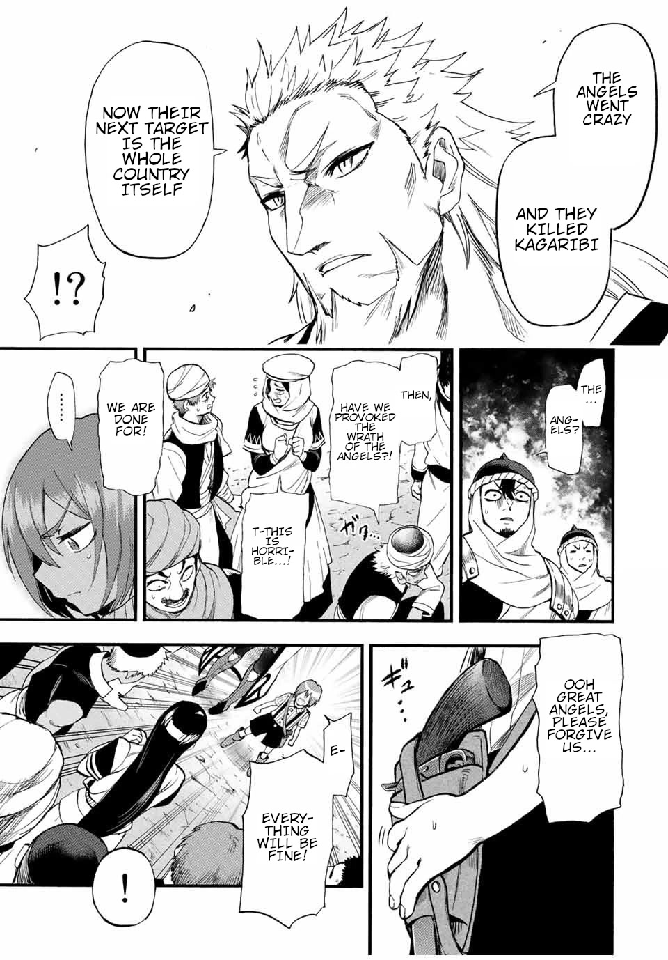 Jigoku no Gouka de Yaka re Tsuzuketa Shounen. Saikyou no Honou Tsukai to Natte Fukkatsu Suru. Chapter 88 page 4 - Chapter 88: The Steel Manipulator Angel, Juggernaut Part 3
