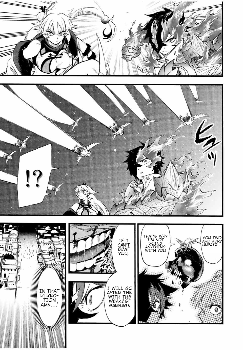 Jigoku no Gouka de Yaka re Tsuzuketa Shounen. Saikyou no Honou Tsukai to Natte Fukkatsu Suru. Chapter 89 page 10 - Chapter 89: The Steel Manipulator Angel, Juggernaut Part 4